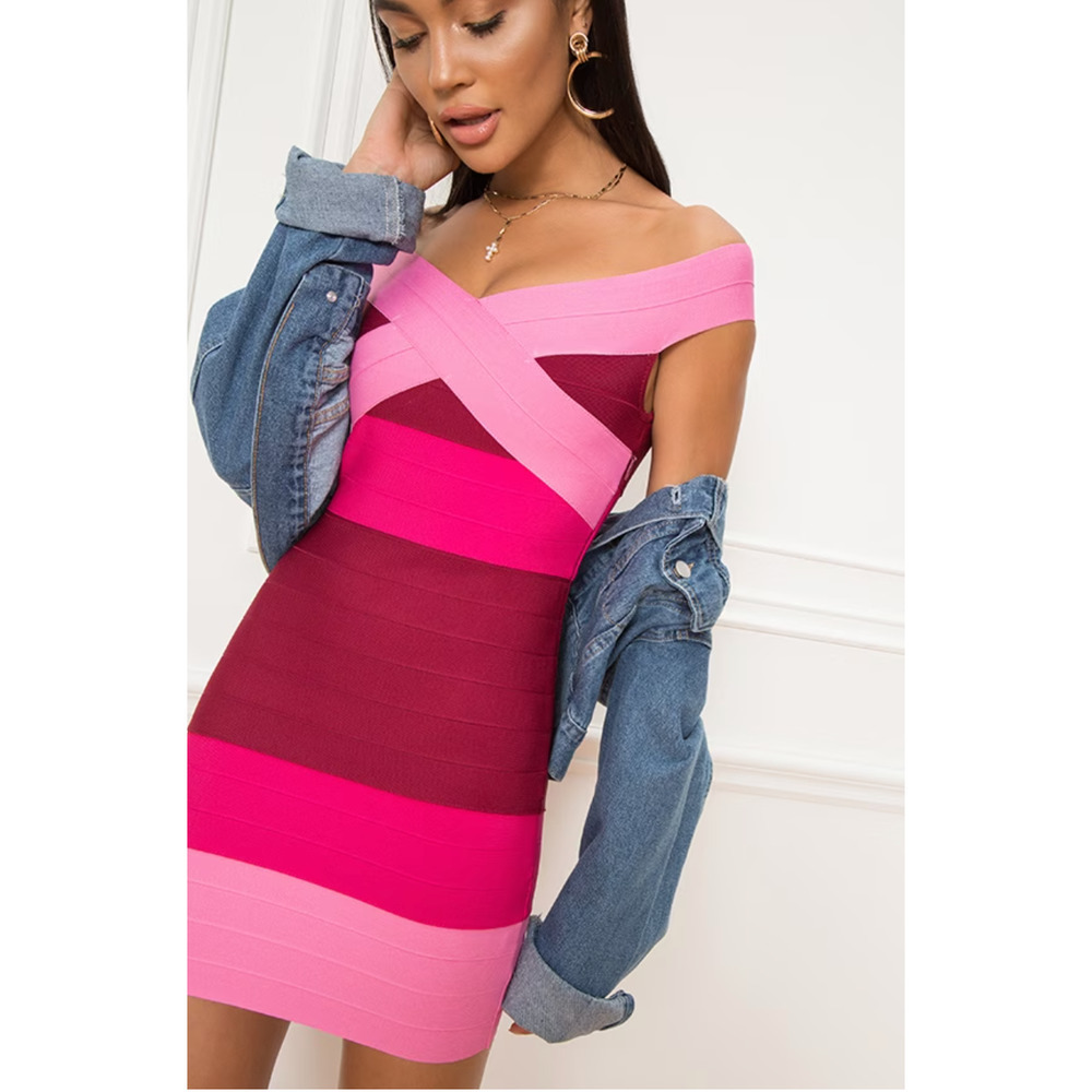 Superdown pinky mini dress